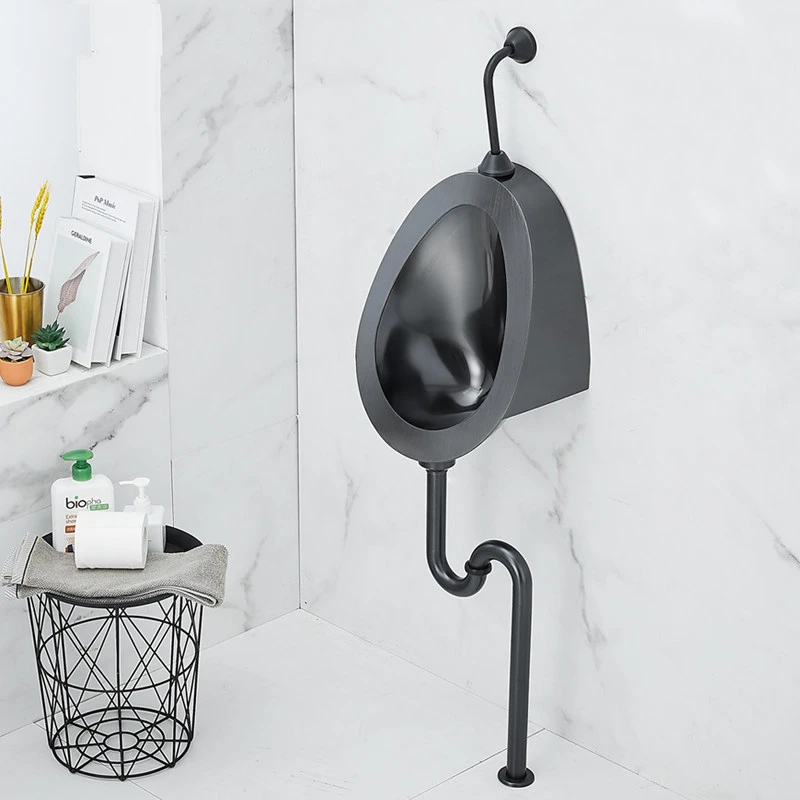 304 stainless steel modern wall-mounted induction urinal automatic non-contact