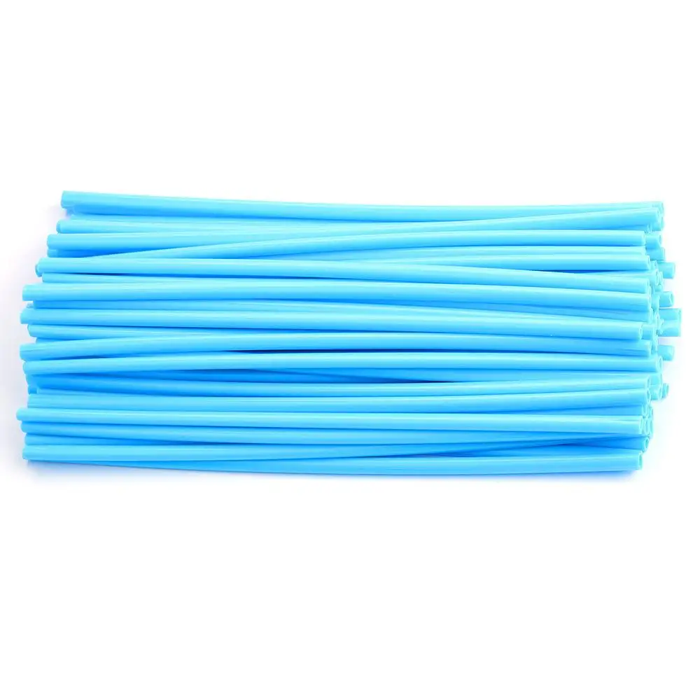 Motocross Spoke Wraps Plastic Wheel Rim Skins for Dirt Bike Modification Motorbike Parts Equipment for Motorcycle