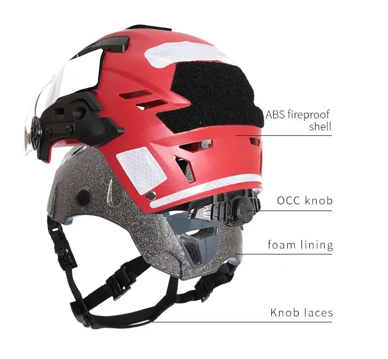 FMA Tactical EX Series Lightweight Helmet Rescue Search Protective Equipment Emergency Helmet TB1452