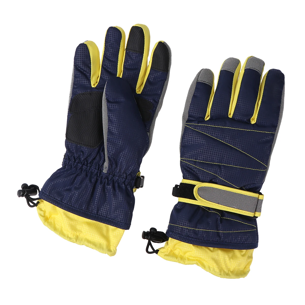 

Warm Waterproof Gloves Cold Weather Ski Windproof Men Riding Bicycle Long Cuff Adjustable Elbow Soft Cotton Lining Durability