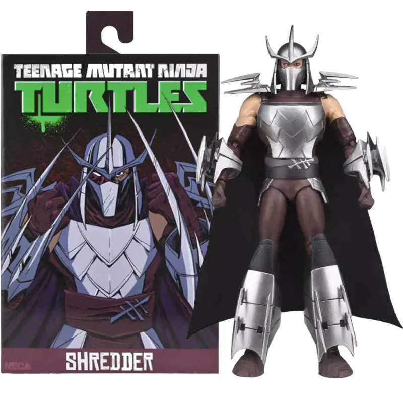 

NECA 54568 TMNT Shredder Action Figure Teenage Mutant Ninja Turtle Figuras Anime Model Peripheral 7-Inch Figurine Original Gift