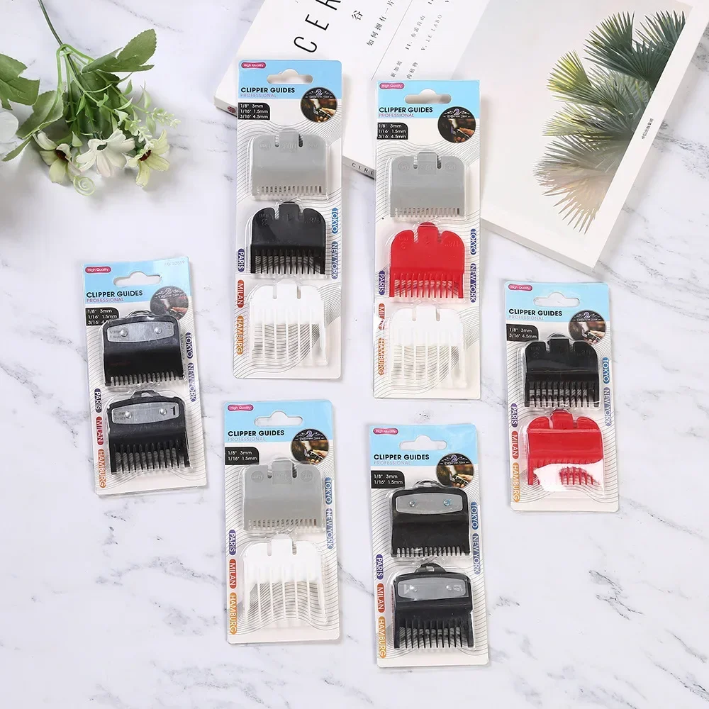 Electric push shear limit comb haircut accessories