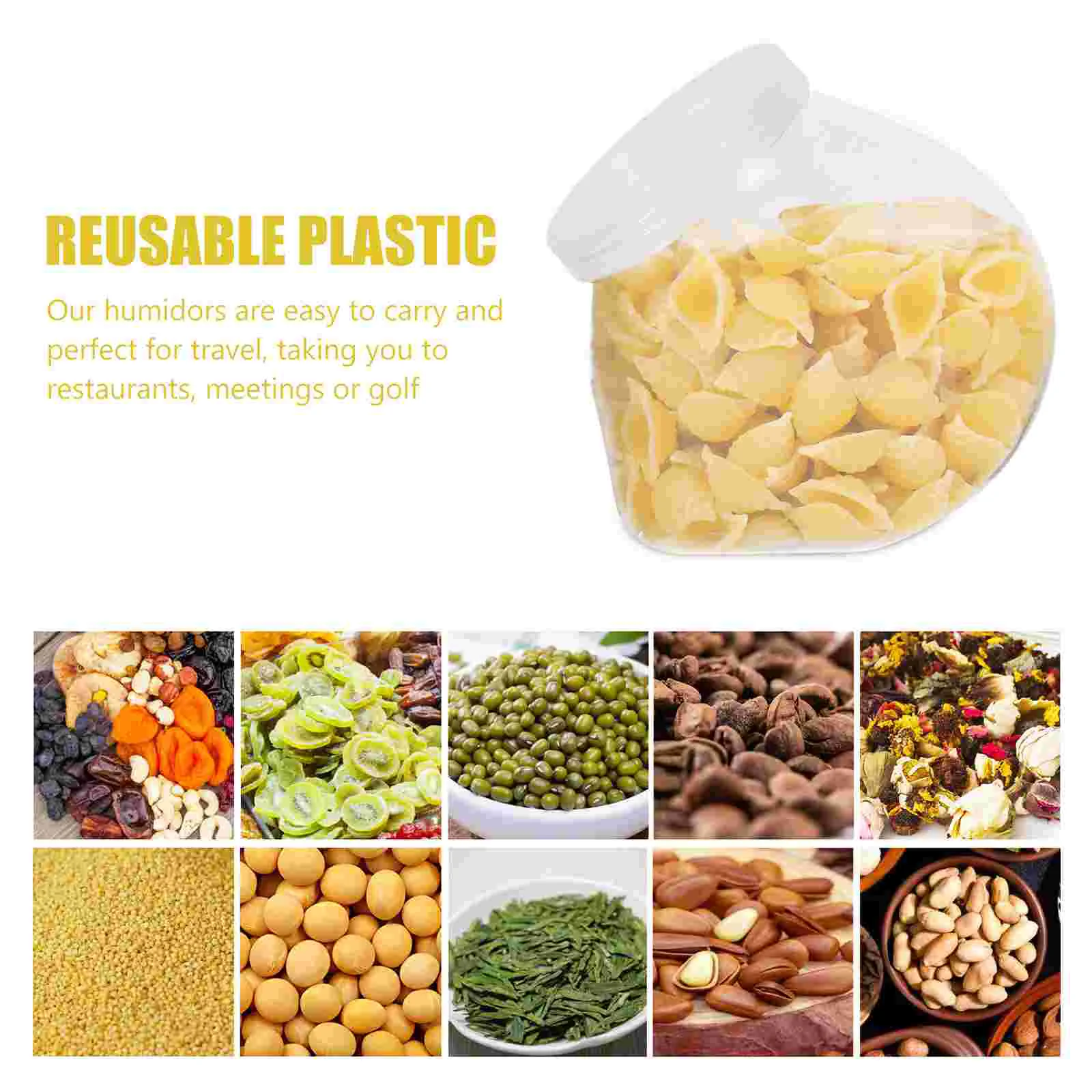 Bottiglia di plastica Contenitore per la conservazione dei campioni Bottiglie piccole per liquidi Animali domestici traslucidi