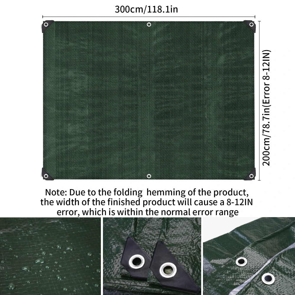 Toldo Lateral Coche Impermeable con Postes – Refugio Pesca - imagen 2