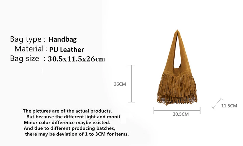 Wildleder-Quasten-Umhängetaschen aus hochwertigem Kunstleder, modische, geräumige, luxuriöse und beliebte Damen-Handtaschen, lässig, neu – Detail 2