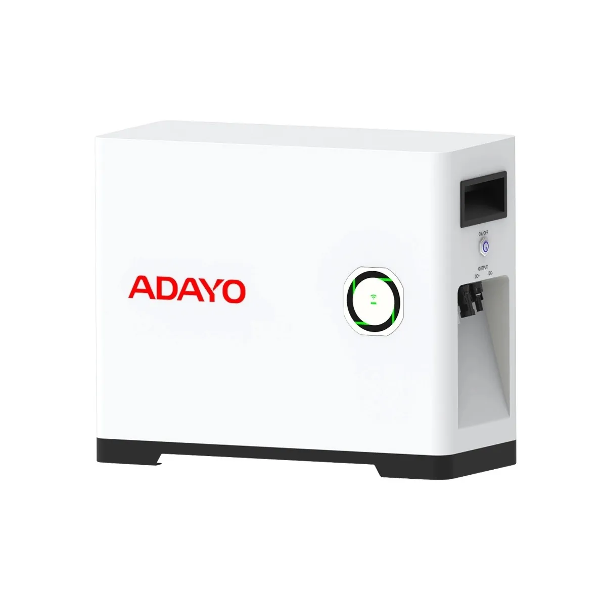 ADAYO DA802 Mikro-Energiespeicher-Balkonkraftwerk mit 2240 Wh Solarenergie-Speicherbatterie und 2,4 G/5 G WLAN, Plug and Play
