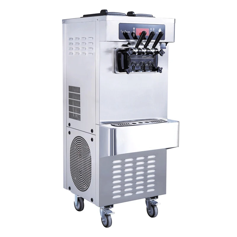 Commercial Ice Cream Machine 3 Flavor Automatic Professional Soft Serve  Makers For Business Yogurt  Making