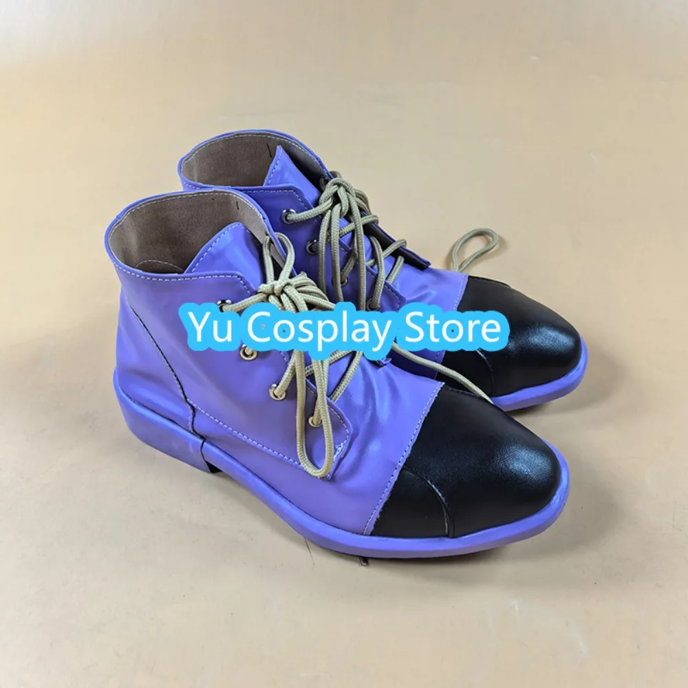 ร้านยูคอสเพลย์ รองเท้าคอสเพลย์โจทาโร่ คุโจ รองเท้าคอสเพลย์อนิเมะ รองเท้าบูท อุปกรณ์ประกอบชุดฮาโลวีน