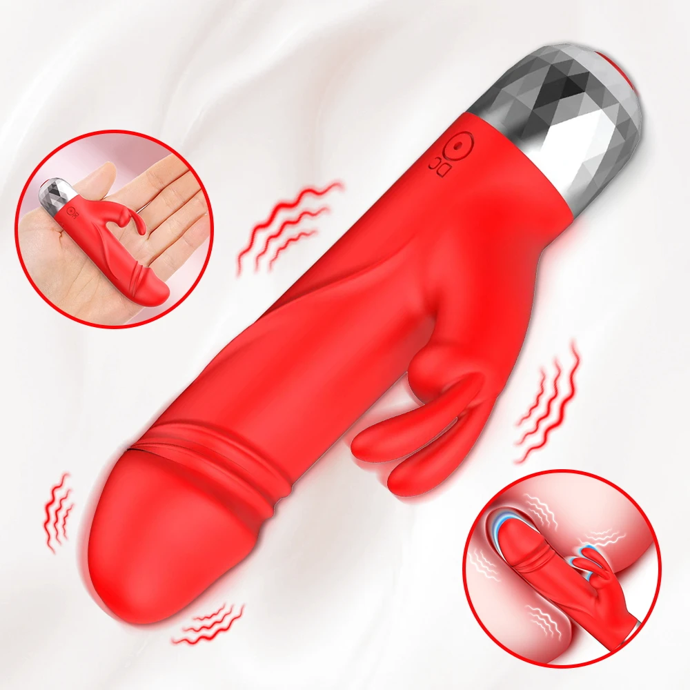 Vibratori del punto G del coniglio stimolatore del clitoride femminile Mini Bullet Vagin Massager AV Wand Dildo Stick masturbbatio giocattoli del