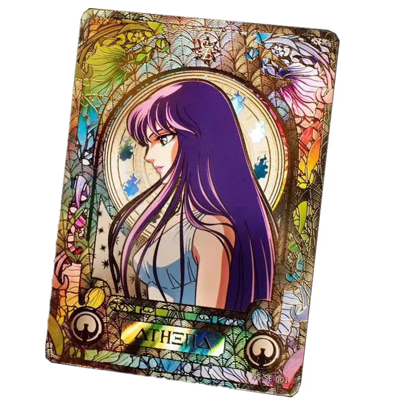 2023 New KAYOU Anime Saint Seiya Collection Cards Game Letters Cards Table Board Toys For Family Children Christmas Gift