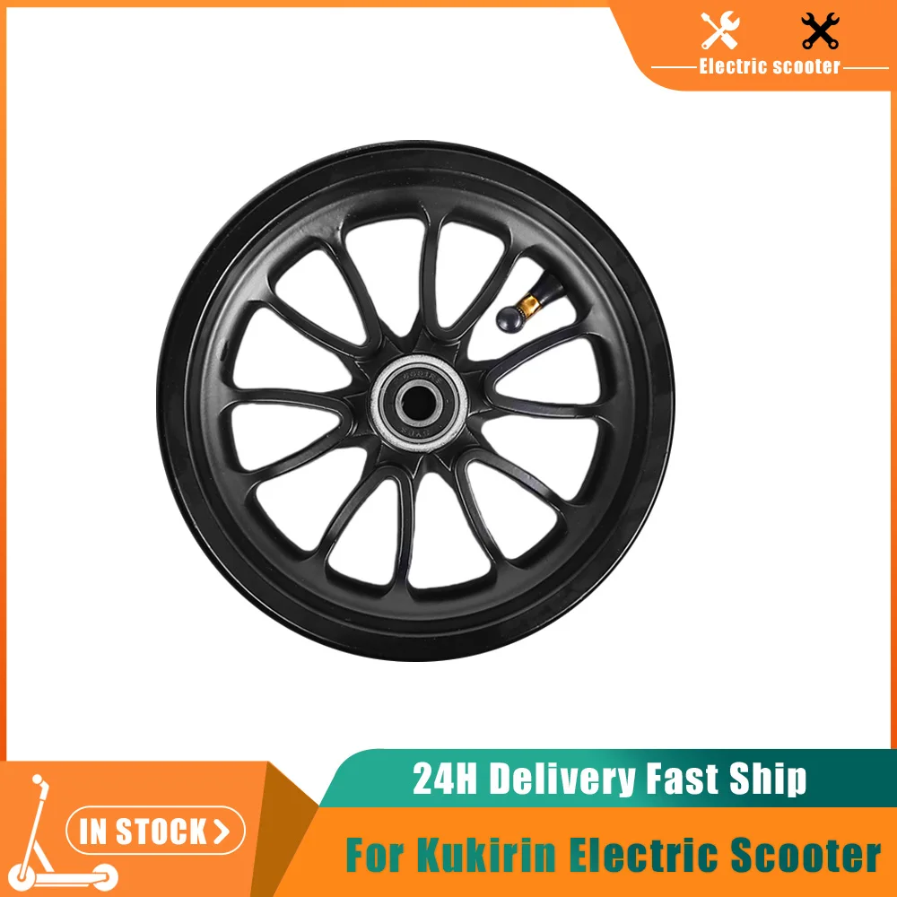 Electric Scooter 10x2.75-6.5 Rear Wheel Assembly for KUGOO KIRIN A1 Kukirin A1 Wheel Hub Tire Replacement Parts