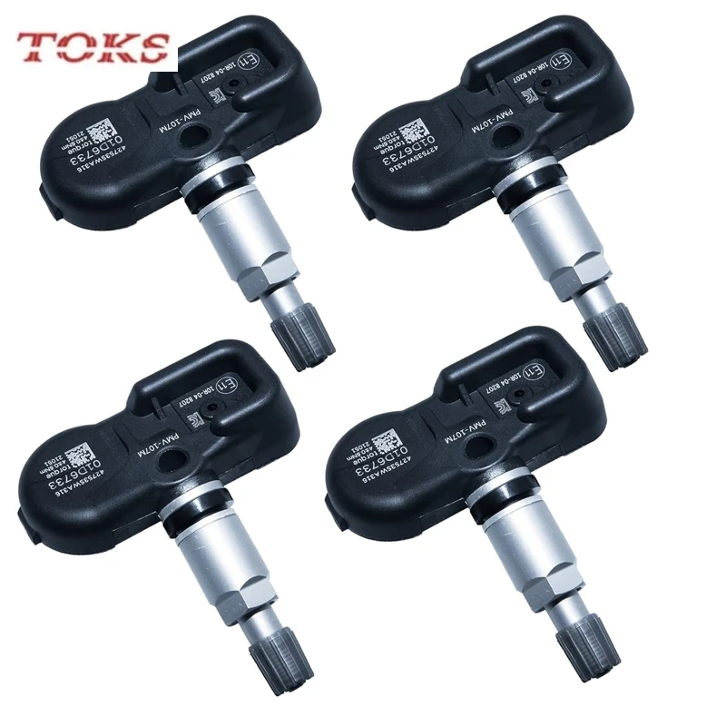 

4pcs 42753-SWA-A53 PMV-107M TPMS Tire Pressure Sensor 315MHz For 2007-2012 Honda Accord 2008-2010 Honda S2000 42753SWAA53