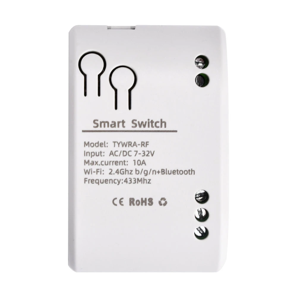 Tuya Smart Wifi Switch Module 5V 12V 32V 220V RF 433 Radio Remote Control 1/2 Channels Inching Relay for Alexa Google Smart Home