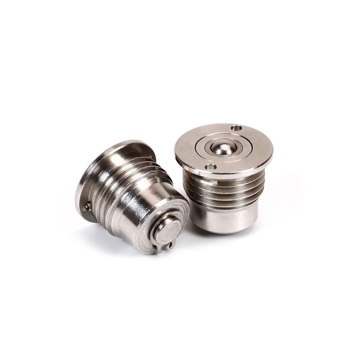 Steel Ball Roller  Spring Universal Ball Head Stainless Steel Sliding Wheel/Transport Conveyor Parts With Threads