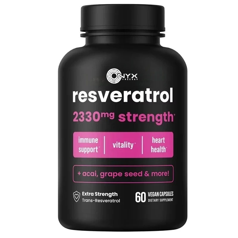 

Добавка Resveratrol 1400 мг, 60 капсул с трансреверизатором, листьями зеленого чая, бразильскими ягодами и экстрактами виноградных косточек.