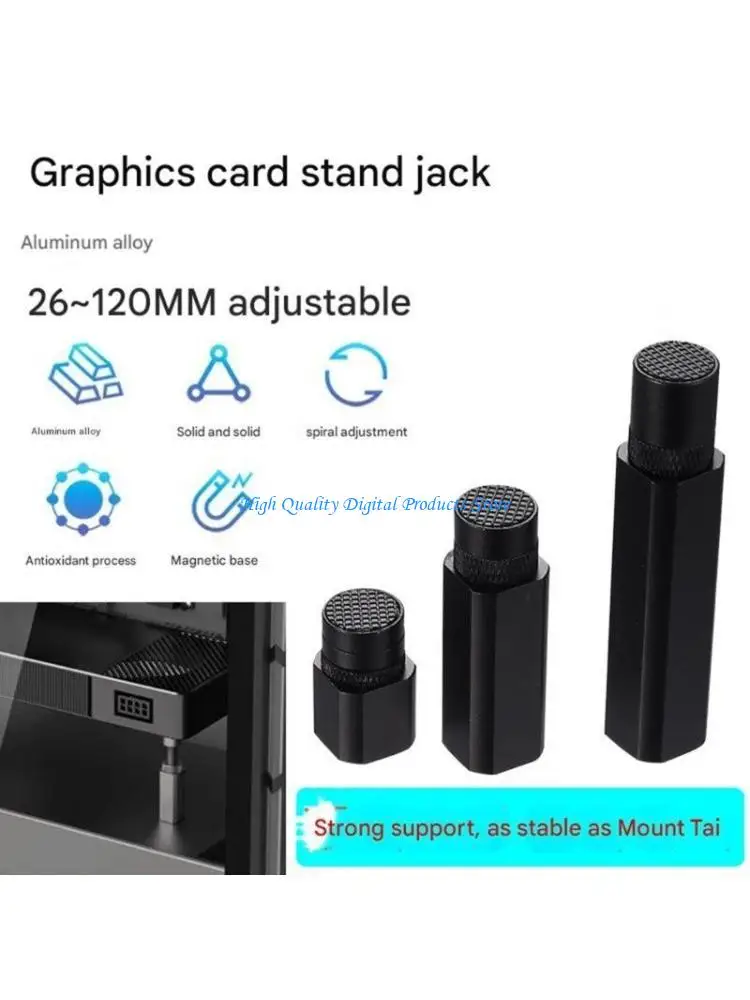 U2JE Graphics Card GPU Bracket Graphics Card Holder for Adjust Height Support