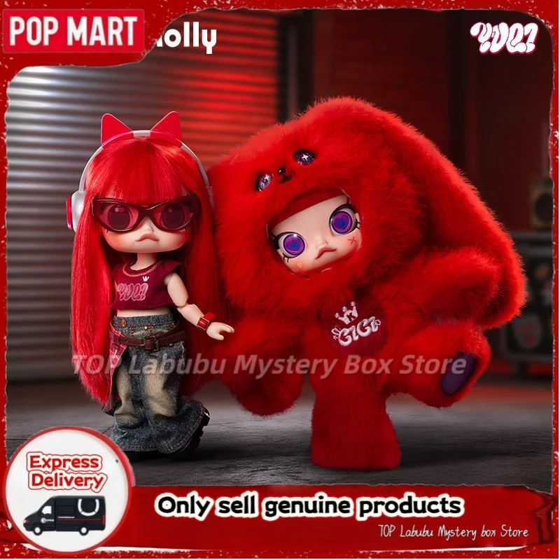 HOT Original POP MART Molly × Yuqi Series 1/8 Series Action Figure