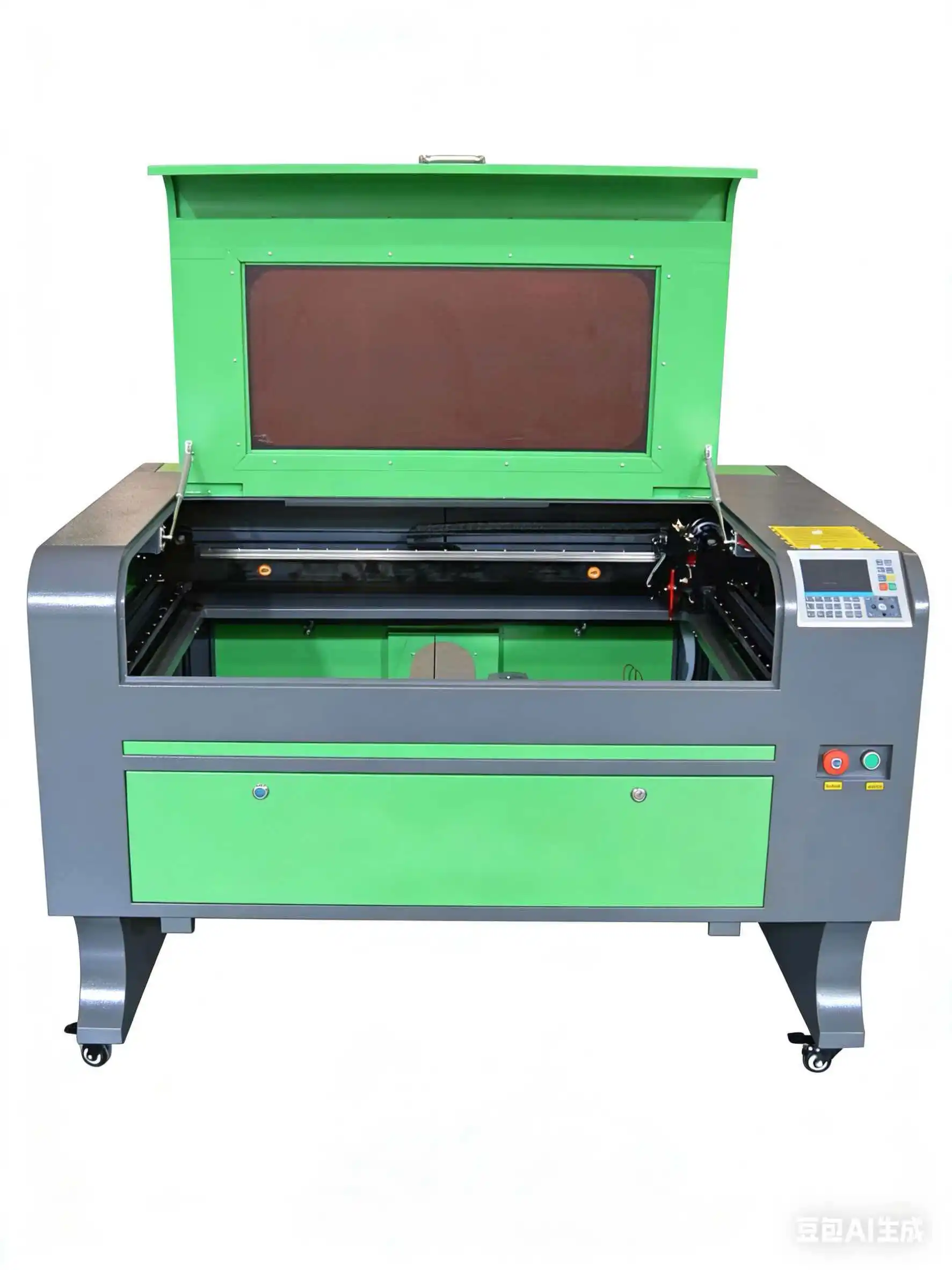 New CO2 Laser Cutting Machine-Easy To Operate CNC System With 60-150W Power And 10-20mm Thickness Capacity