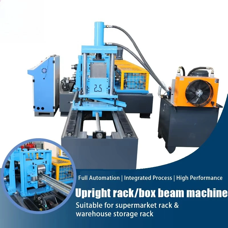 High definition 2026 CE ISO Certification Shelf Forming Machine Model Custom Shelf Panel Forming Machine