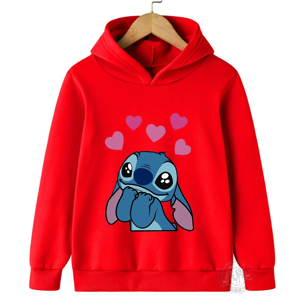 Autumn and winter cute cartoon hoodie trend fashion children boys and girls eye-catching wear multi-size optional new products