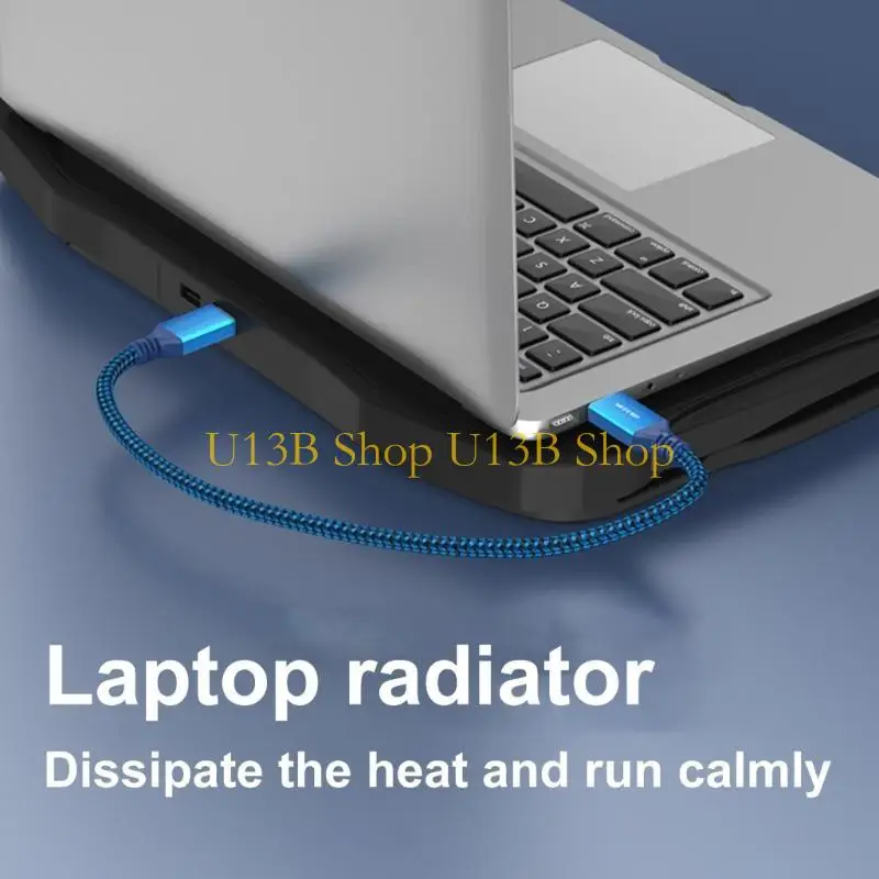 U13B USB خط الشحن الذكور إلى الذكور نقل الحبل يدعم ما يصل إلى 5 جيجابت في الثانية