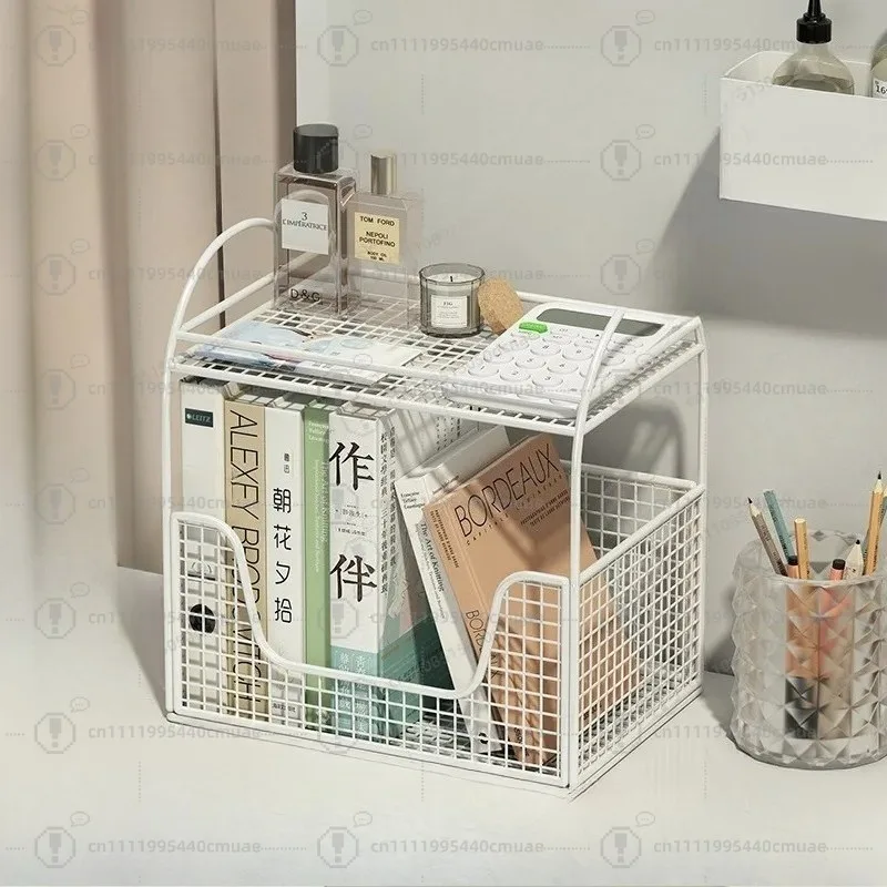 Desktop rack, cup storage basket, desk cup holder, table snack storage rack, multi-layer water cup rack