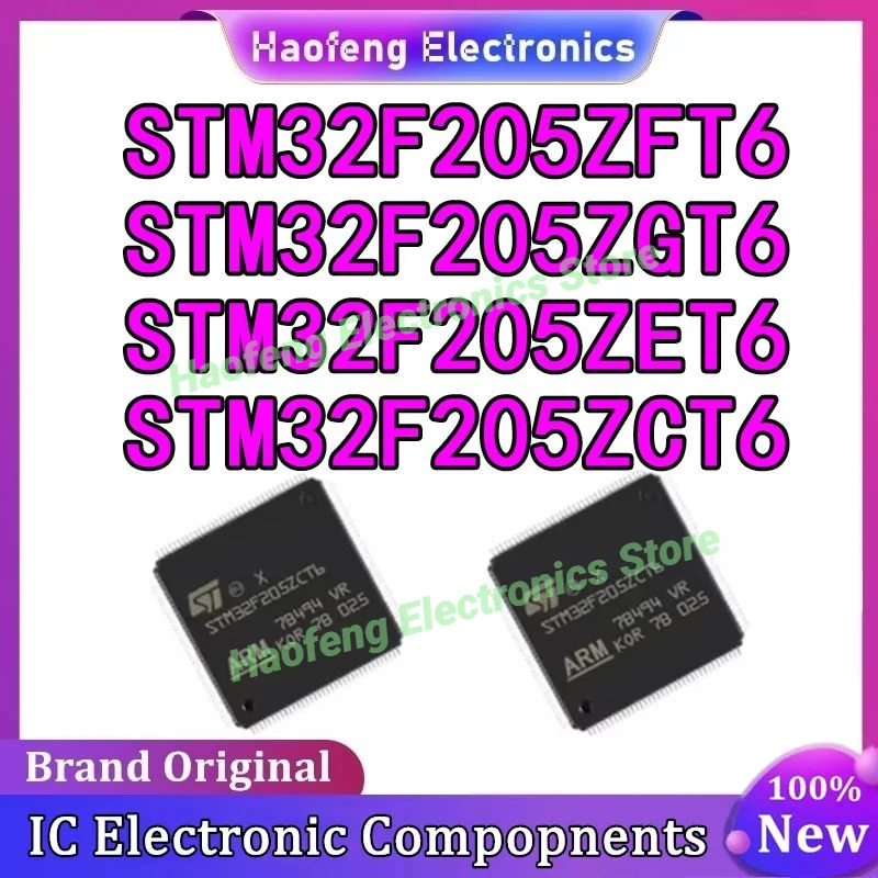 

STM32F205ZET6 STM32F205ZCT6 STM32F205ZFT6 STM32F205ZGT6 STM32F205ZE STM32F205ZC STM32F205ZF STM32F205ZG STM IC MCU Chip LQFP-144