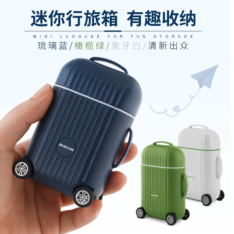 Stainless Steel  Clippers 8-piece Mini Luggage  Clippers Set Household Clippers  Trimming Tools Household