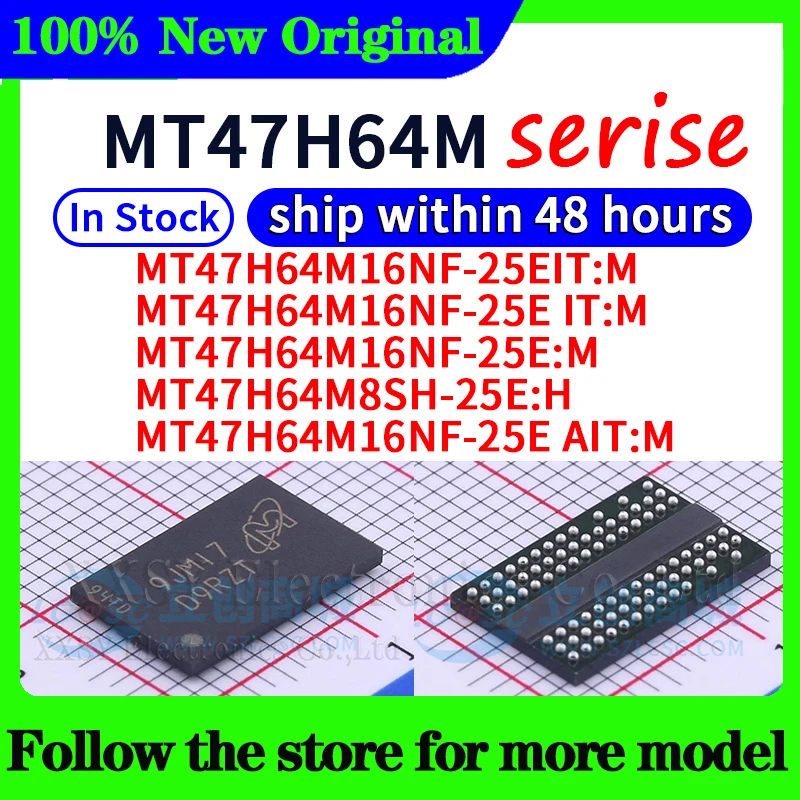 

MT47H64M16NF-25EIT:M MT47H64M16NF-25E IT:M MT47H64M16NF-25E:M MT47H64M8SH-25E:H MT47H64M16NF-25E AIT:M In stock
