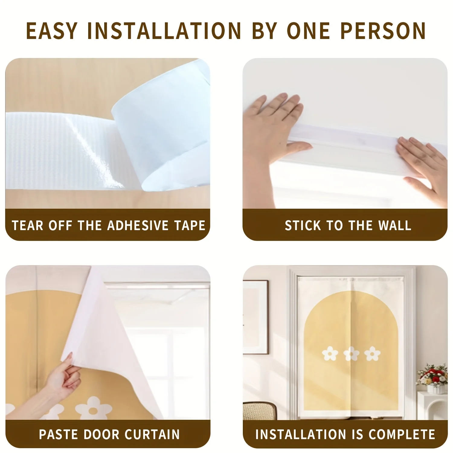 1 قطعة ستارة المدخل ساكورا بريز نورين ، تصميم أزهار الكرز عاصف السماء ، نمط آرت ديكو ، نسج الساتين من الكتان الصناعي #6