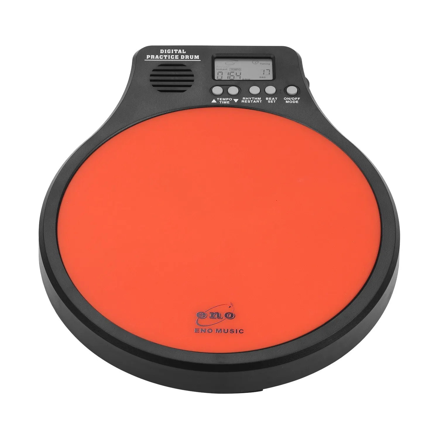3‑in‑1 Electronic Drum Pad Digital Drum Machine With Counting Speed Detection Metronome Modes For Percussion Practice Training