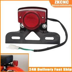Motorcycle Tail Lamp Rear Brake Stop Light for Honda Monkey Lifan Jialing 70cc JH70 C70 C90 DY90 JL70 Z50 Z50JZ KDF Bike