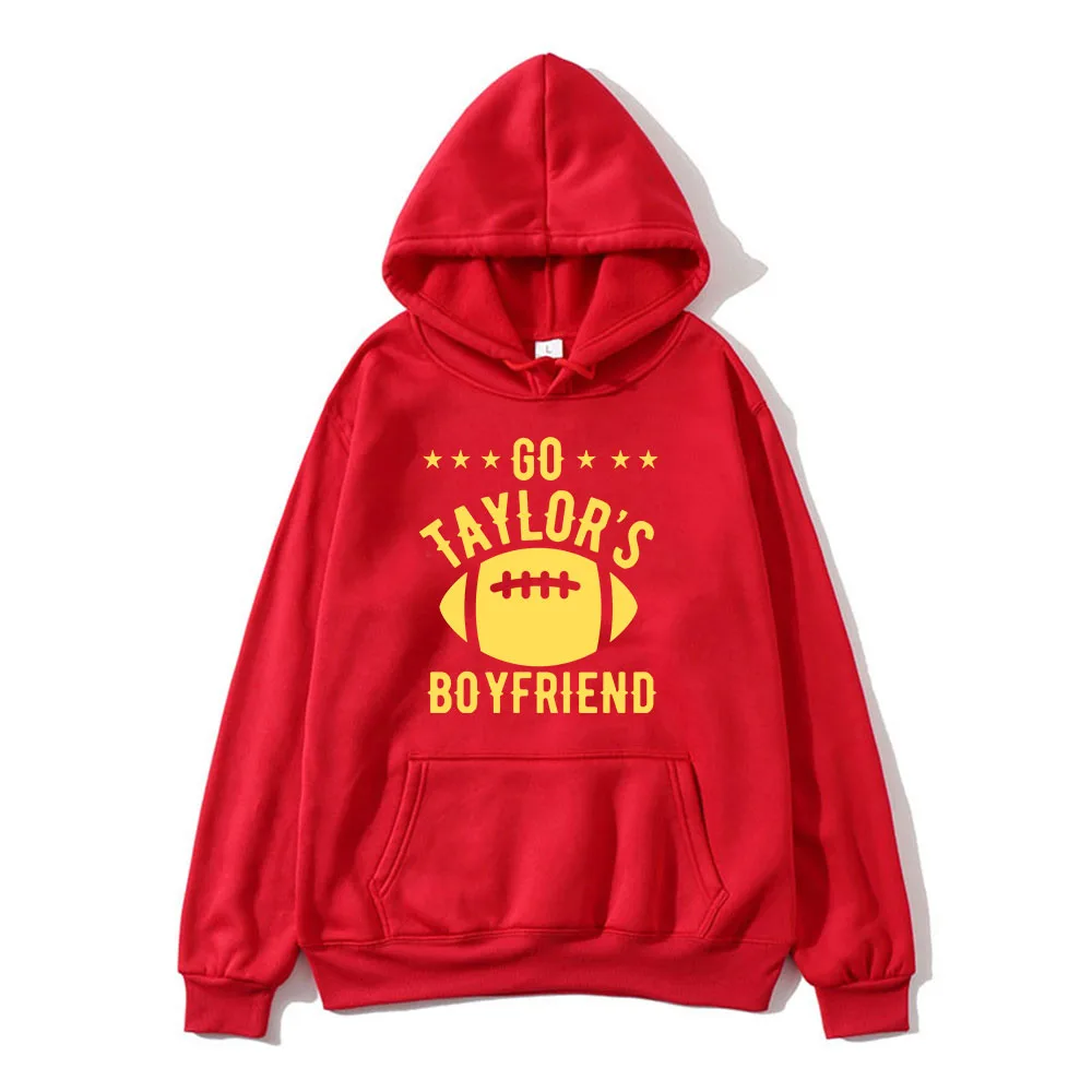 

Go Taylor's Boyfriend Hoodie Fashion Hooded for Autumn/Winter 87 Football Clothes Fleece Comfortable Soft Ropa Hombre Pullovers