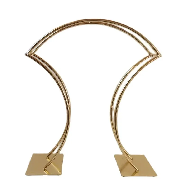 

Golden wedding arch stand, road guide stand, table decoration, flower stand, Christmas party decoration