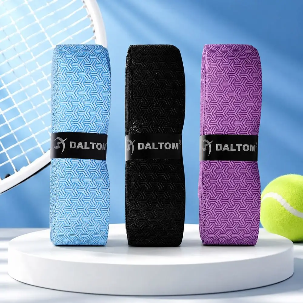 2M Badminton Handle Wrap Tape PU Embossing Badminton Racket Grips Wrap Anti-slip Sweat-Absorbent Fishing Rod Sweatband