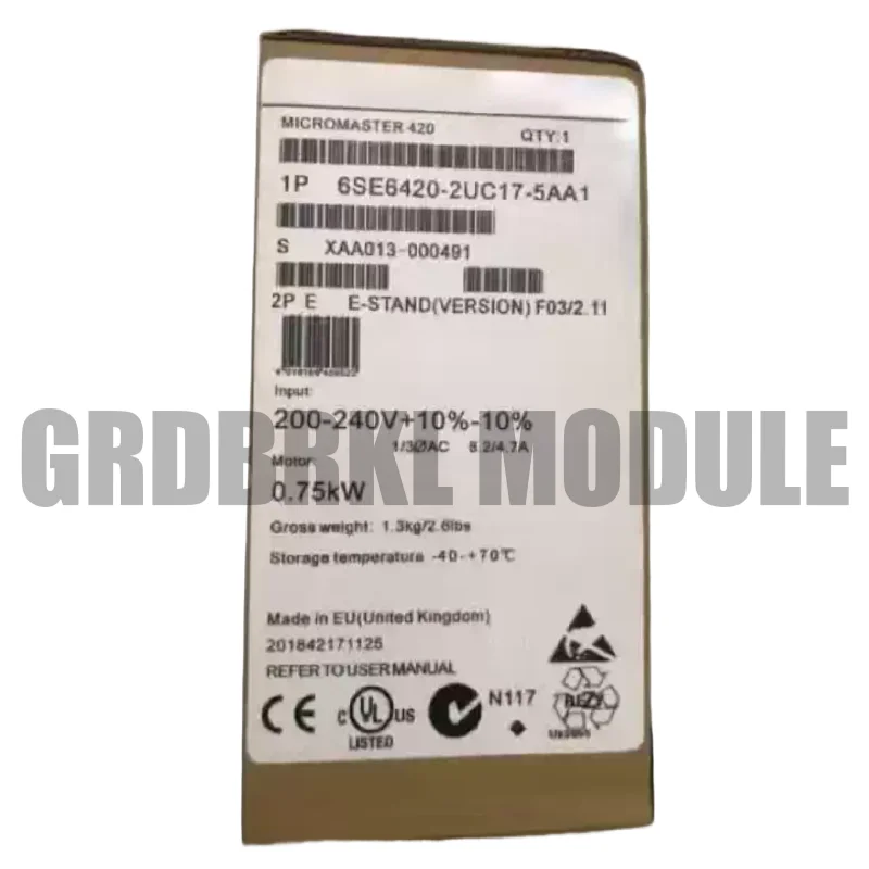 New Original 6SE6420-2UC15-5AA1