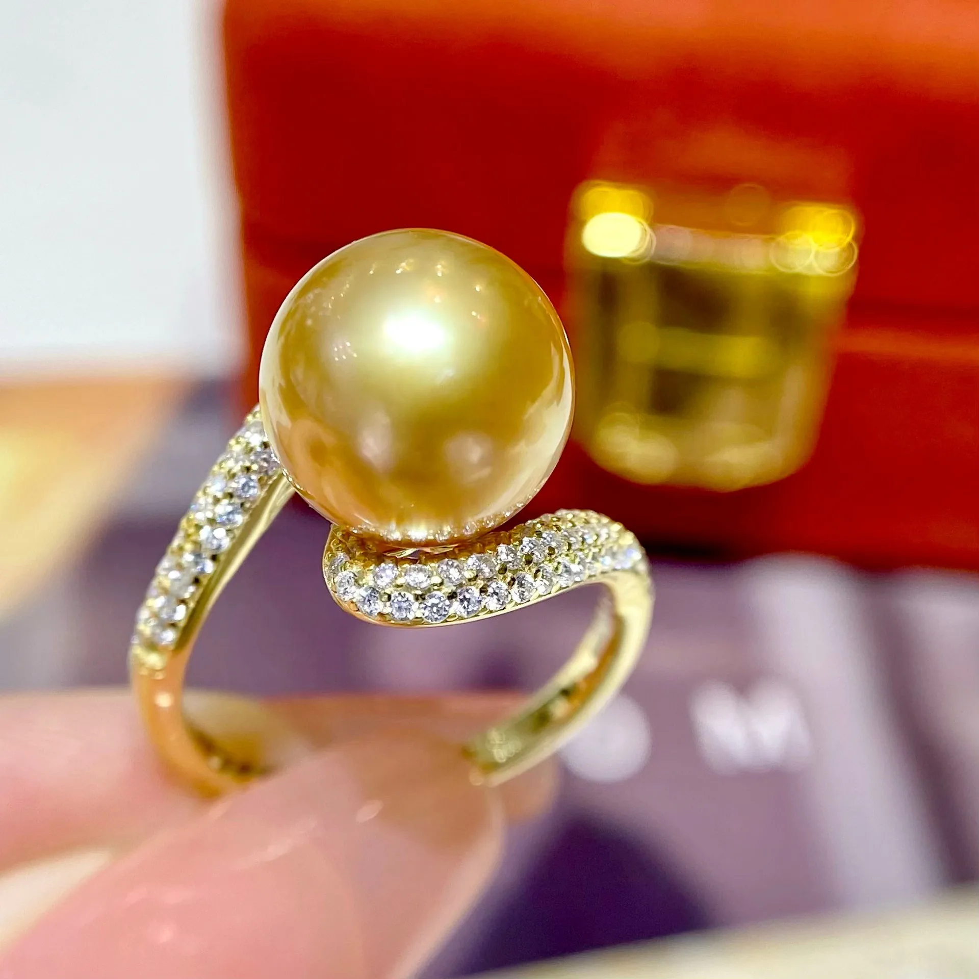 

AAAA++++ 9-10mm 10-11mm 11-12MM 12-13MM 13-14MM ROUND Sparrow Feather Shining Zircon Open Copper Gold Plated Ring Gold Silver