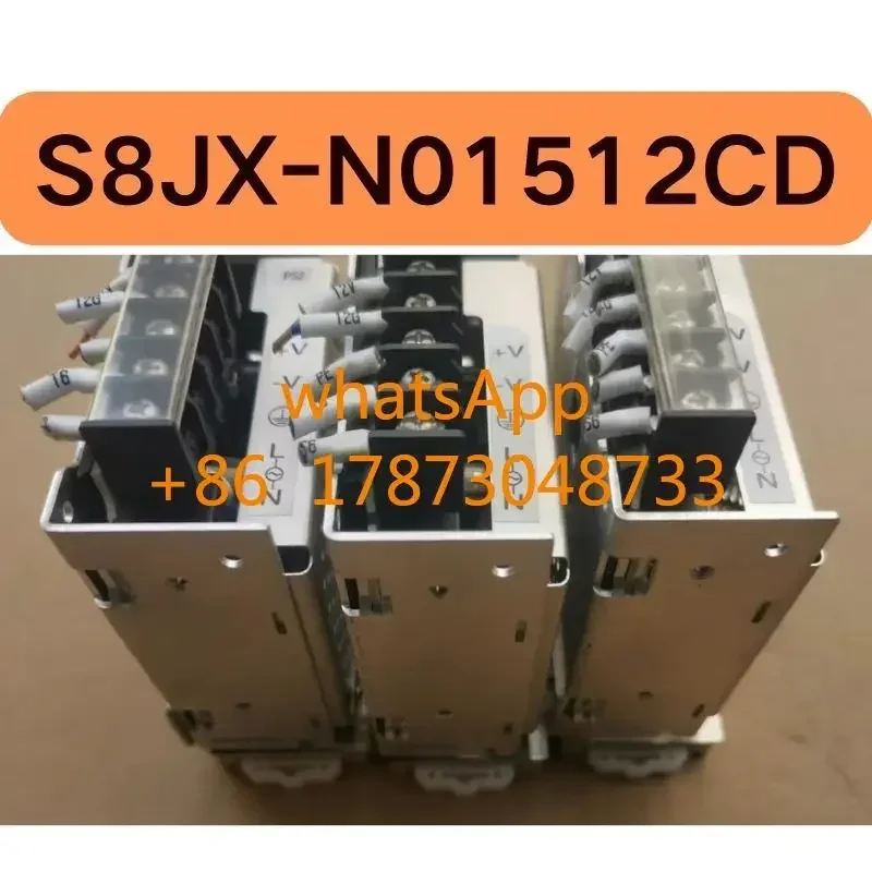 

Second hand switch power supply S8JX-N01512CD tested OK and the function is intact
