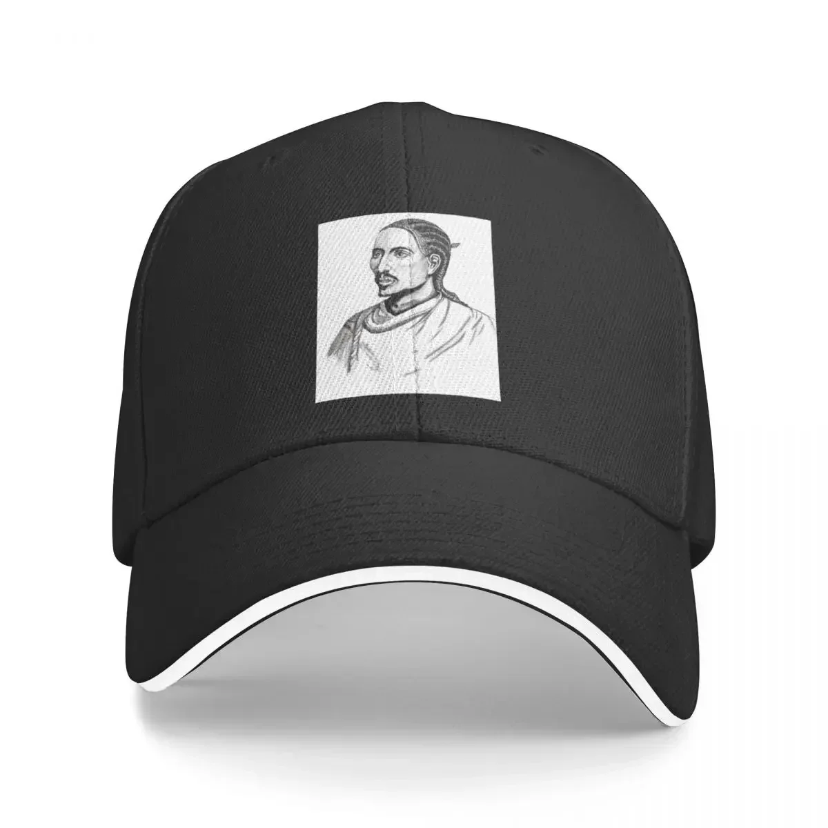 

An Ethiopian portrait of Emperor Yohannes IV Baseball Cap Hat men Luxury man cap foam party Hat Unique hats Men's Hats Women's