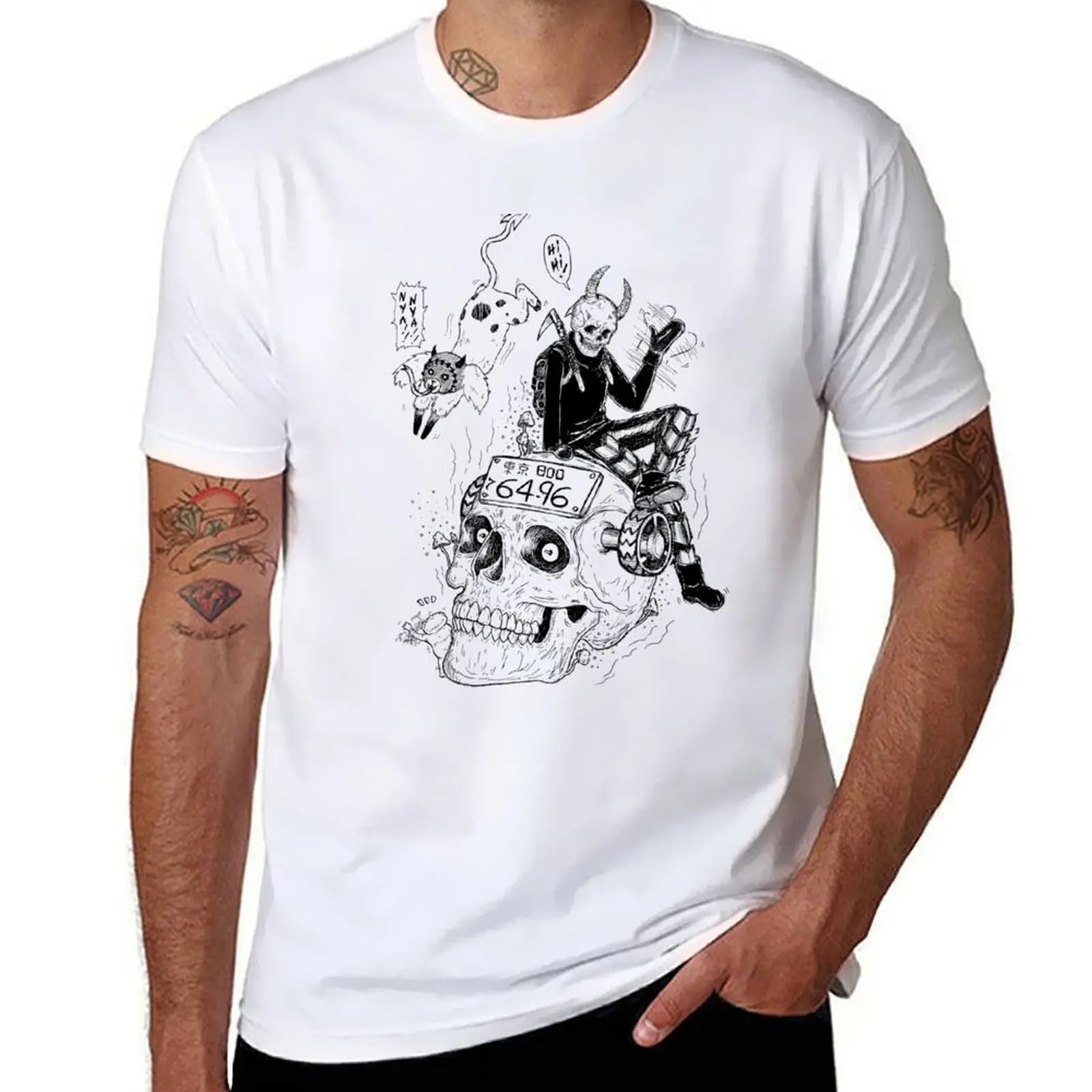 

Dorohedoro Ebisu x Kikurage T-Shirt t shirts for man graphic vintage man graphic t shirt T-Shirt