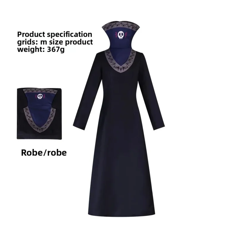 أنيمي هنتر × هنتر تأثيري Feitan بوتو زي رداء موحد هالوين كرنفال تمويه زي ل