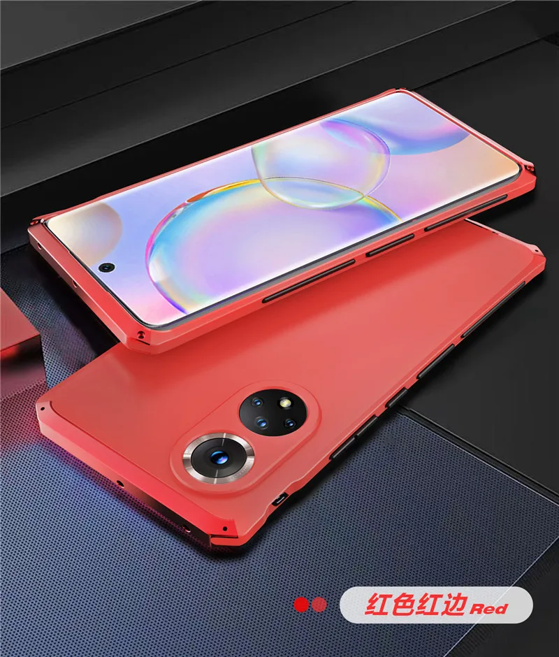 Armor Metal Phone Case For Honor 200 100 90 80 70 60 50 V40 Pro Rubber Shockproof Aluminum Bumper Coque For Honor200 Pc Fundas - Image 4