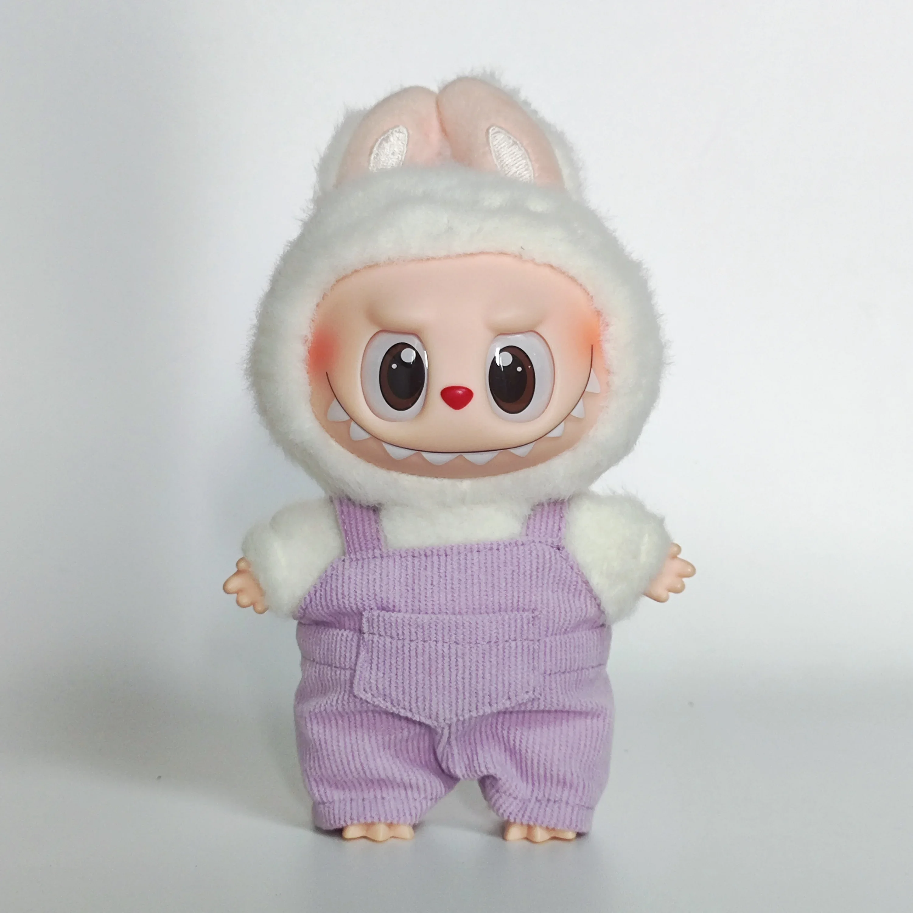 ملابس لملابس الدمية الصغيرة من Labubu إكسسوارات الزي لكوريا Kpop Exo Idol V1 V2 ملابس الجيب هدية