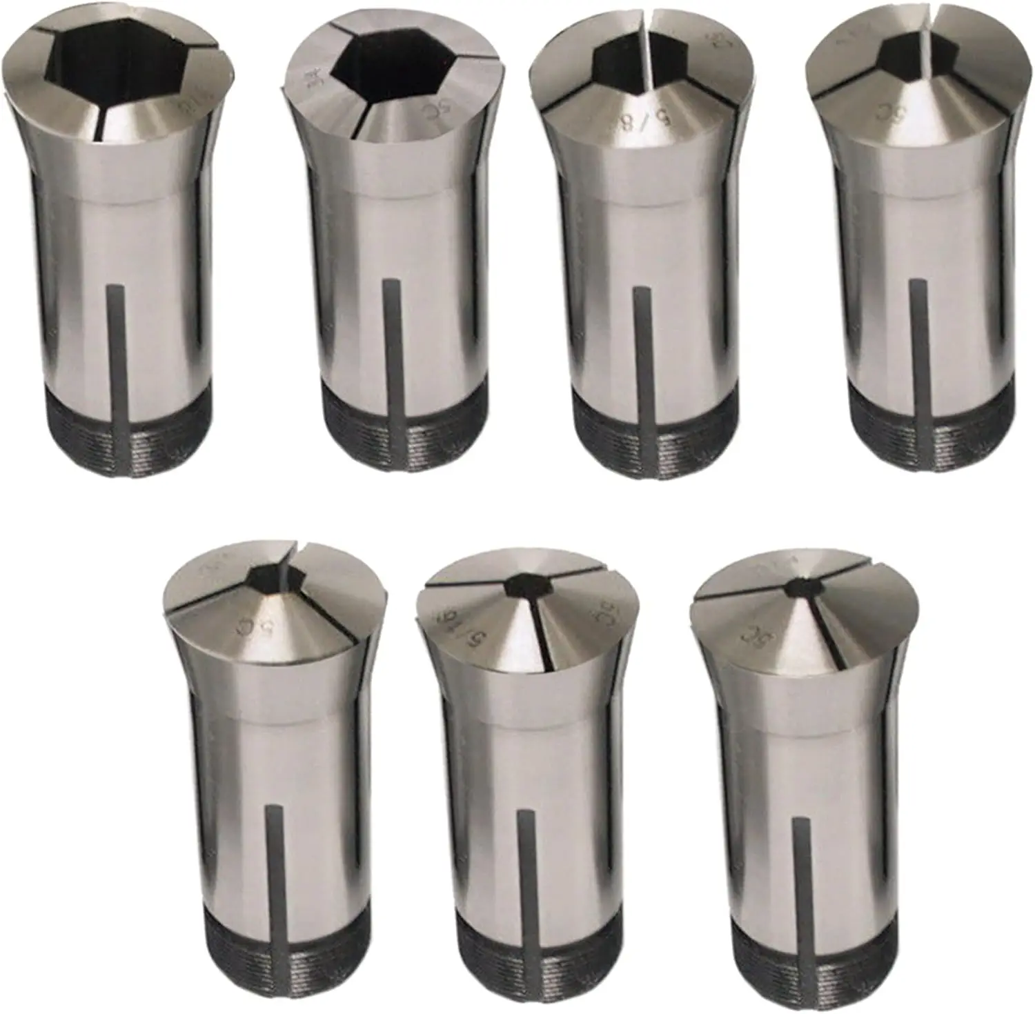 4 Collet Chucks In …