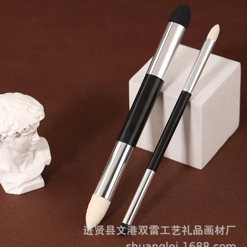 

4pcs Gray Sketch Eraser Washable Blending Tool Highlight Shadow Detail 2 Silver 2 Rose Gold Supplies Students Artists