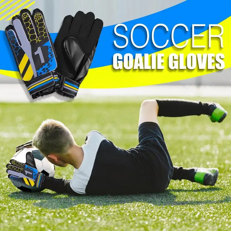 Luvas de goleiro luvas de goleiro adulto antiderrapante almofadas de aperto proteção guardas engrenagem para esporte ao ar livre goleiro beisebol