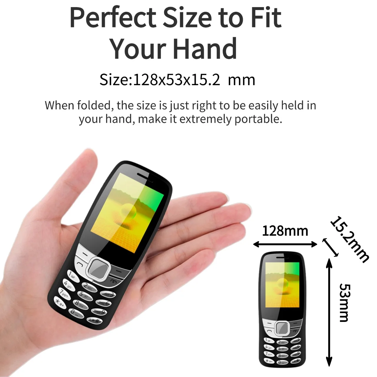 Mafam S6310 Budget Phone Large Button Senior Phone GSM 2G Loud Speaker 2.4" Large Display Bluetooth Thin Mobile Phones Unlocked