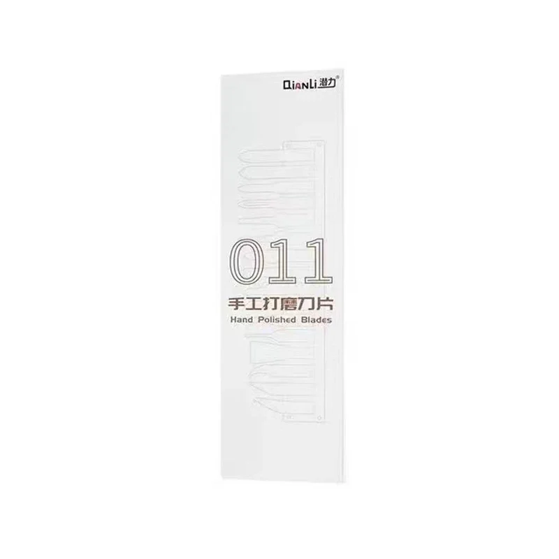 Qianli cpu ic cola remoção faca alça para reparo do telefone móvel placa-mãe nand cpu limpeza ferramenta de curiosidade 007 008 009 011 012