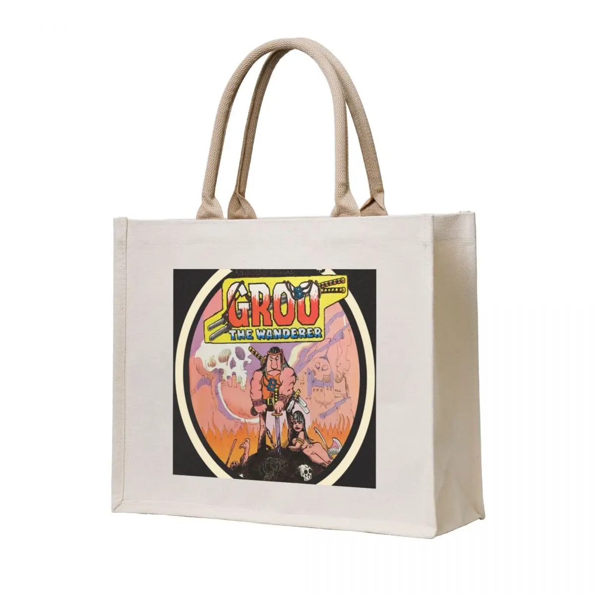 

groo the wanderer Tote Bag Women's shopper bag shopper bags shopping trolley bag shopping