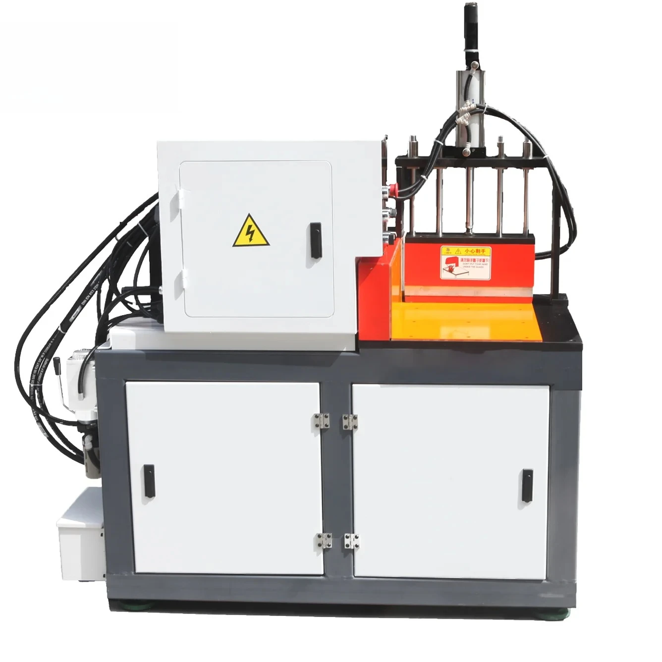 JR-455Y 45 Degree Angle Safe Working Section No Burrs Hydraulic Crosscutting Semi-automatic